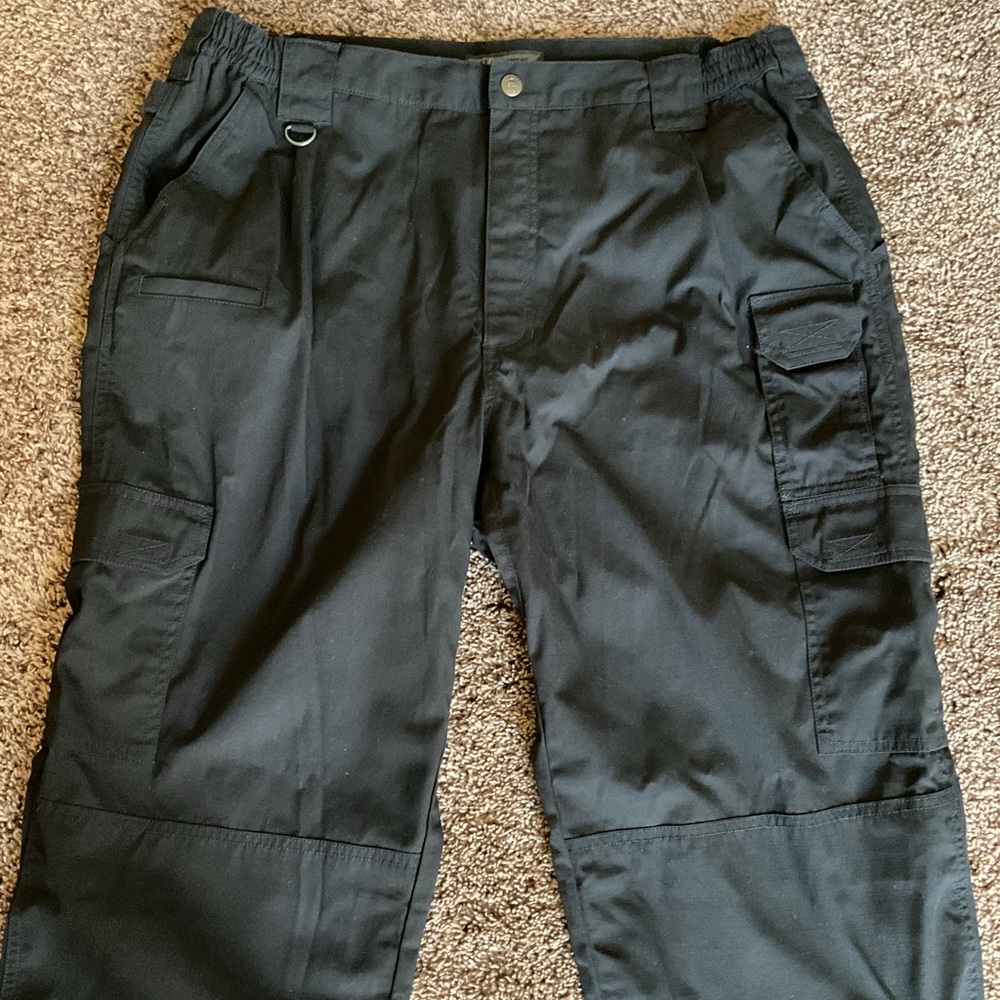 Preowned 5.11 Tactical Taclite Pro Ripstop Pant sz 40 x 36 in black